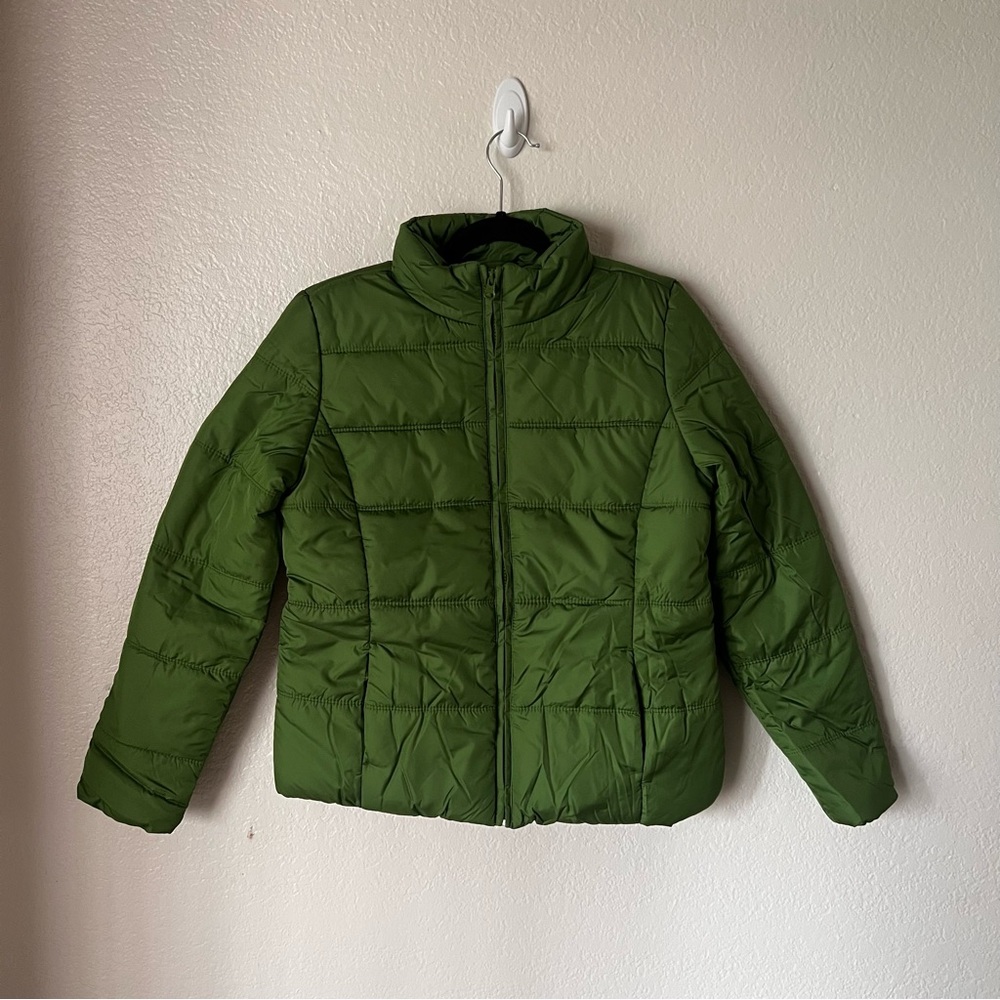 Green Old Navy Medium Puffer Jacket